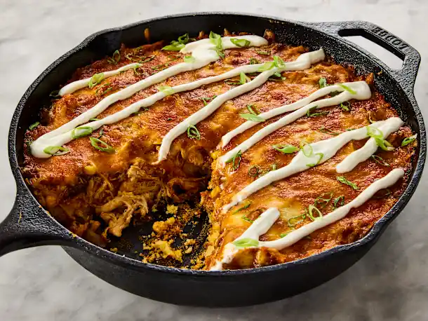 Cheesy Chicken Tamale Pie
