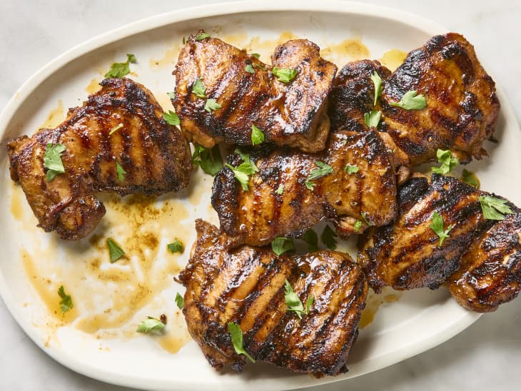 Grilled Chicken Thighs