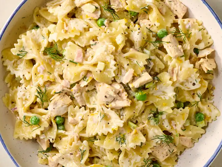 Creamy Tuna Pasta Salad