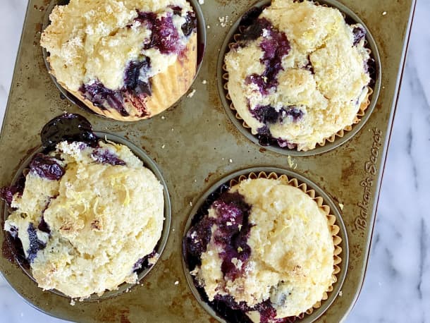 Lemon Blueberry Muffins