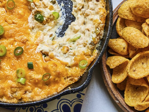 Cheesy Baked Corn Dip