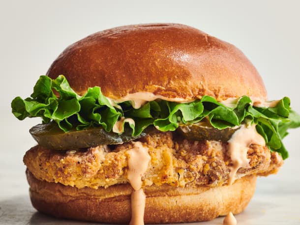 Crispy, Juicy Air Fryer Chicken Sandwich