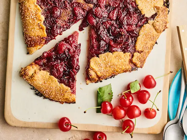 Tartine’s Cherry Frangipane Galette