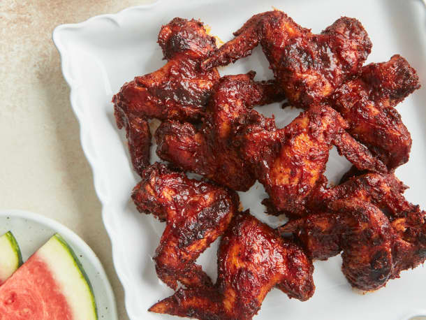 Kansas City-Style BBQ Chicken Wings