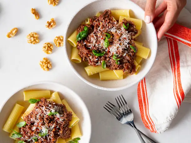 Mushroom & Walnut (Vegan) Bolognese