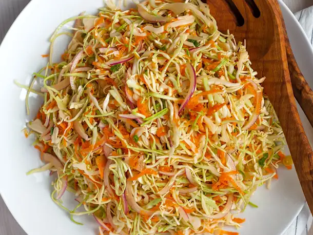 No Mayo Coleslaw
