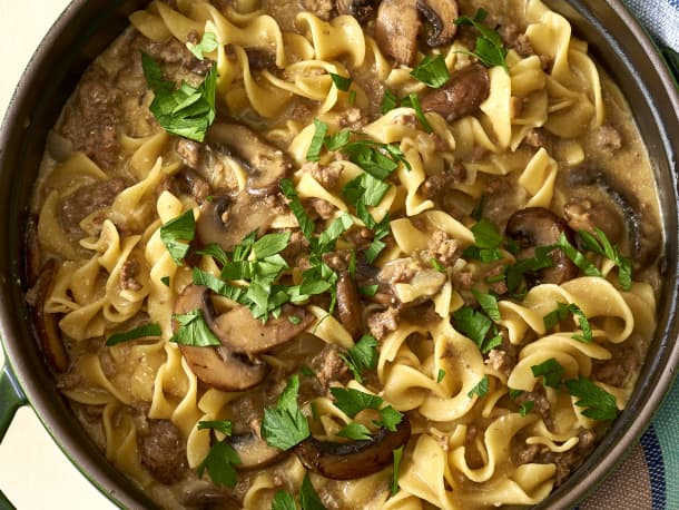 One-Pot Weeknight Beef Stroganoff
