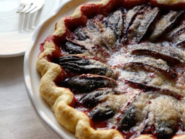 End of Summer Prune Plum Pie