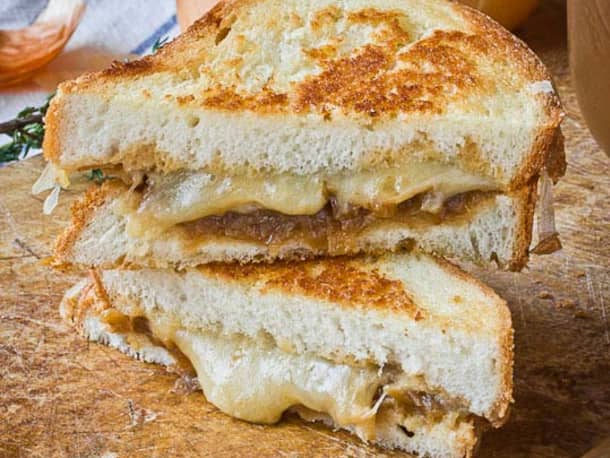 French Onion Soup Grilled Cheese