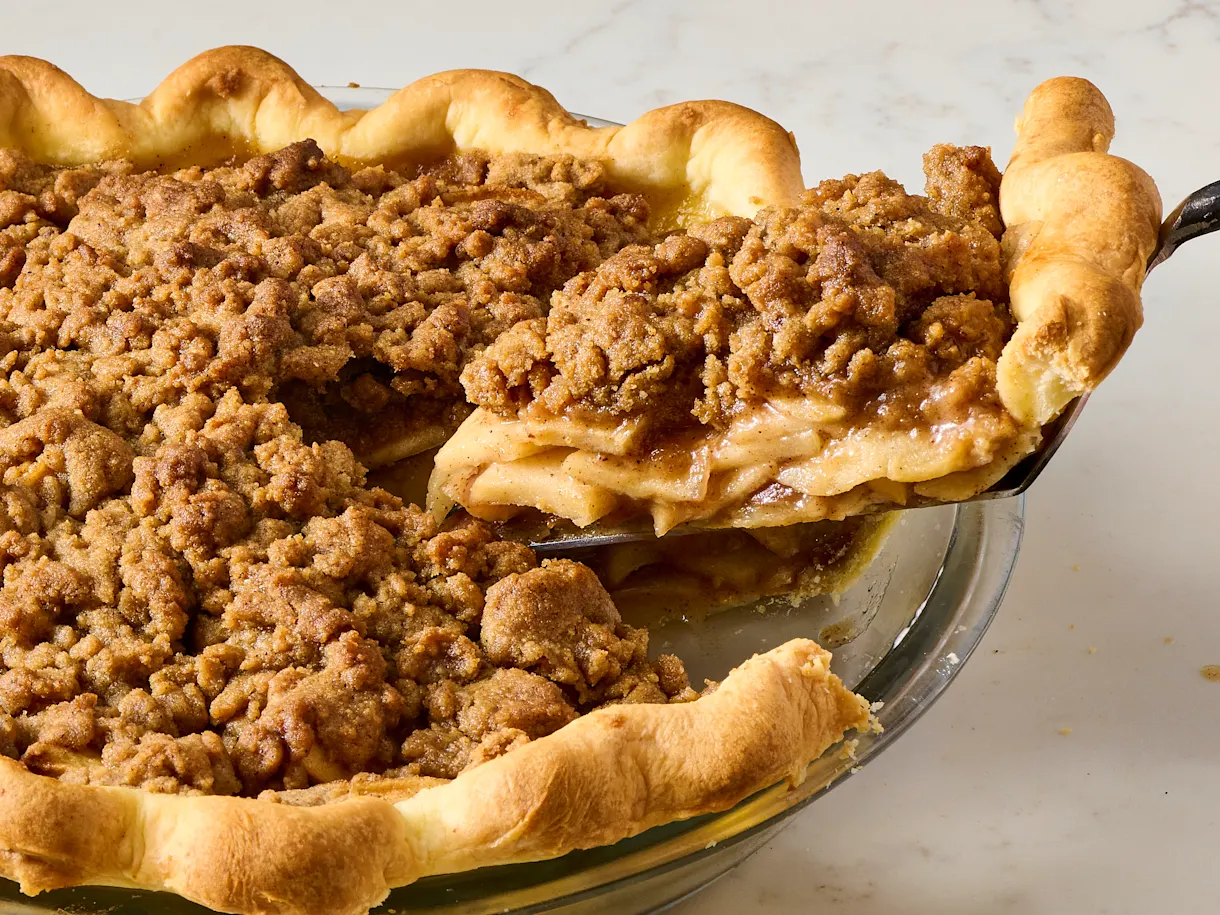 Apple Crumble Pie