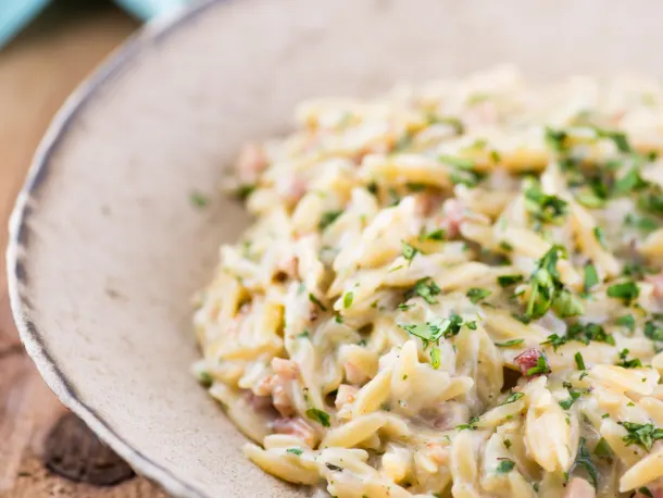 Carbonara Orzotto