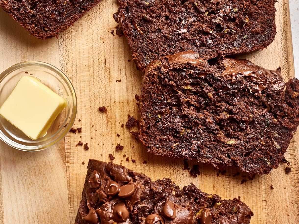 Double Chocolate Zucchini Bread