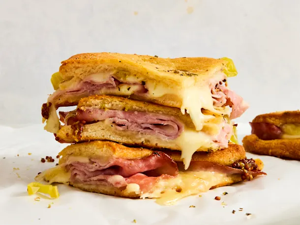 Ham and Cheese Crescent Squares