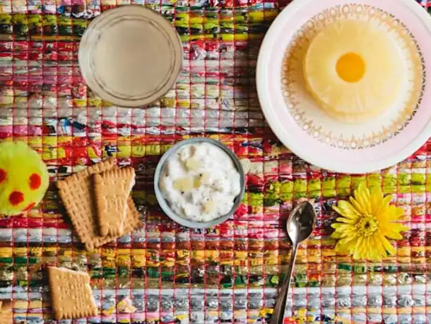 Basic Indian Recipe: Sweet & Savory Pineapple Raita