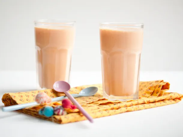 Papaya Lassi with Cardamom