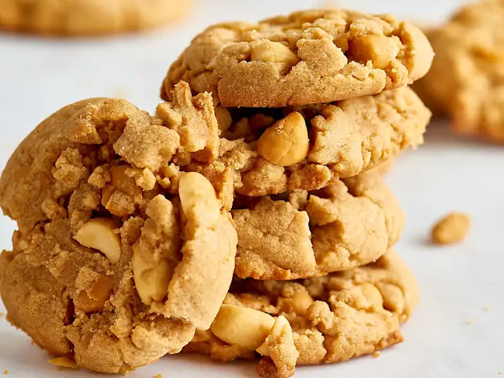 Soft & Chewy Peanut Butter Cookies
