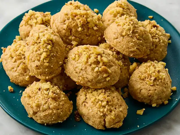 Melomakarona (Greek Spiced Honey Biscuits)