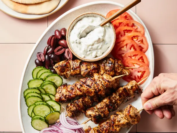Greek Chicken Souvlaki