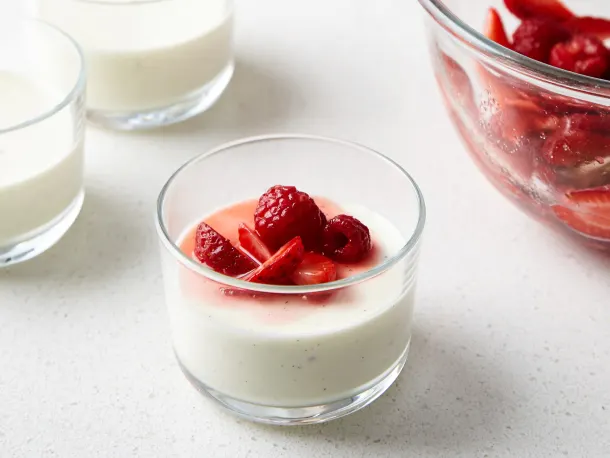Greek Yogurt Panna Cotta