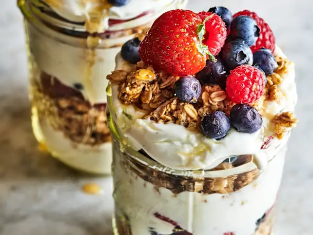 Fruit and Yogurt Parfaits