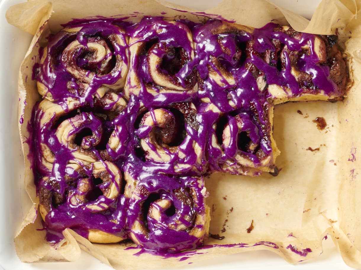 Blueberry Cinnamon Rolls
