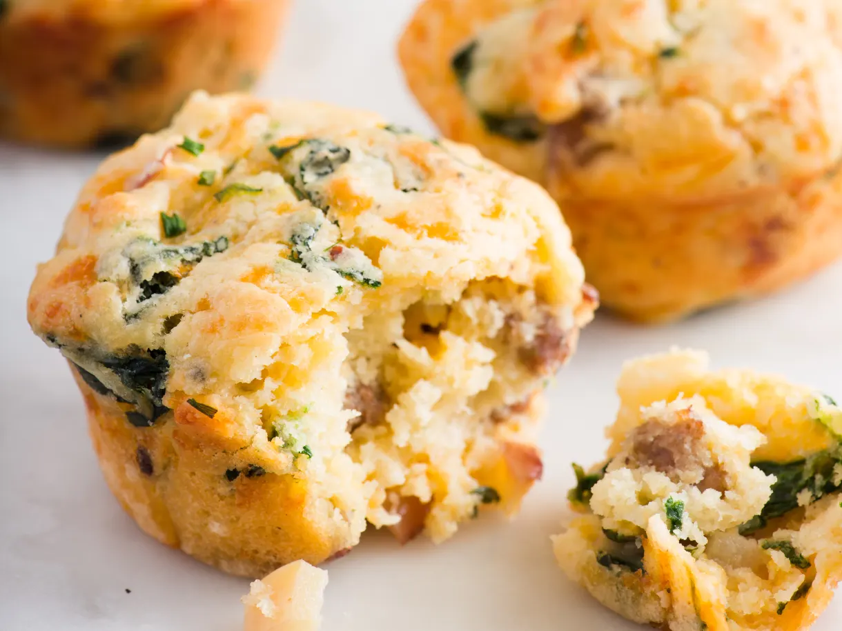 Loaded Savory Breakfast Muffins