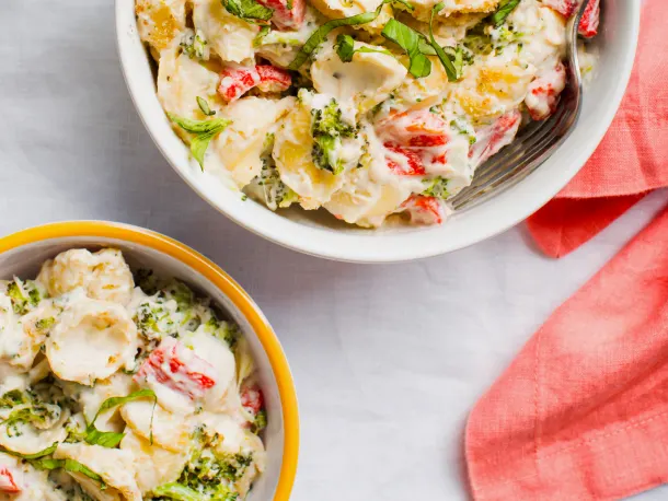 Healthier Veggie Mac & Cheese