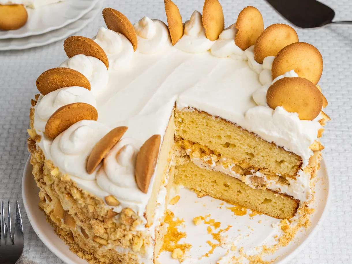 Easy Banana Pudding Cake