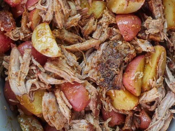 Slow Cooker Coconut and Green Curry Pork