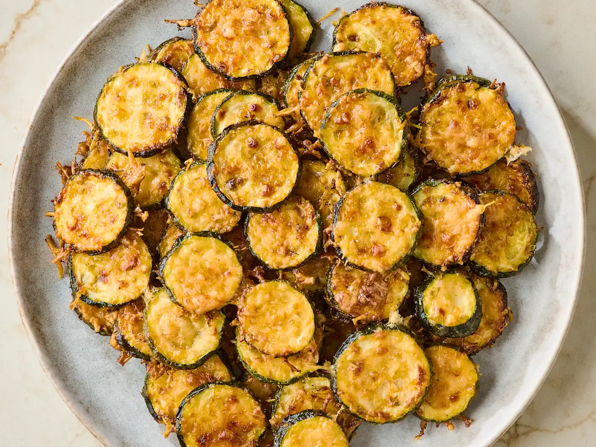 Parmesan-Crusted Zucchini