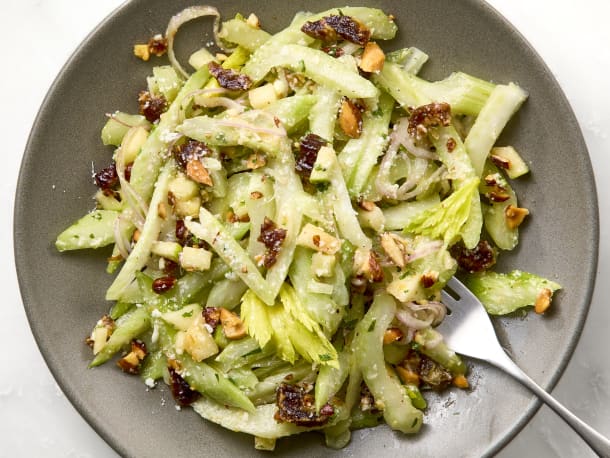 Celery Salad with Green Apple Vinaigrette