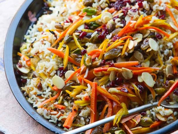 Iranian Jeweled Rice
