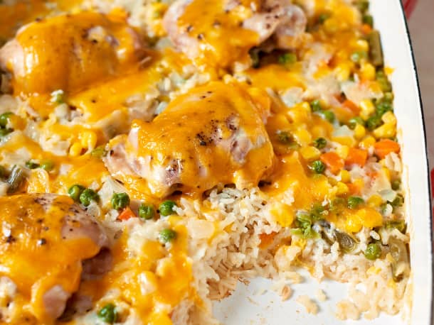 Creamy Chicken and Rice Casserole