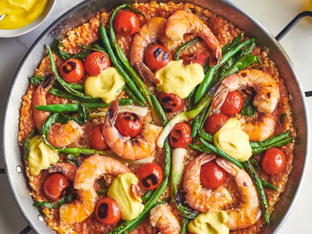 Arroz con Gambas