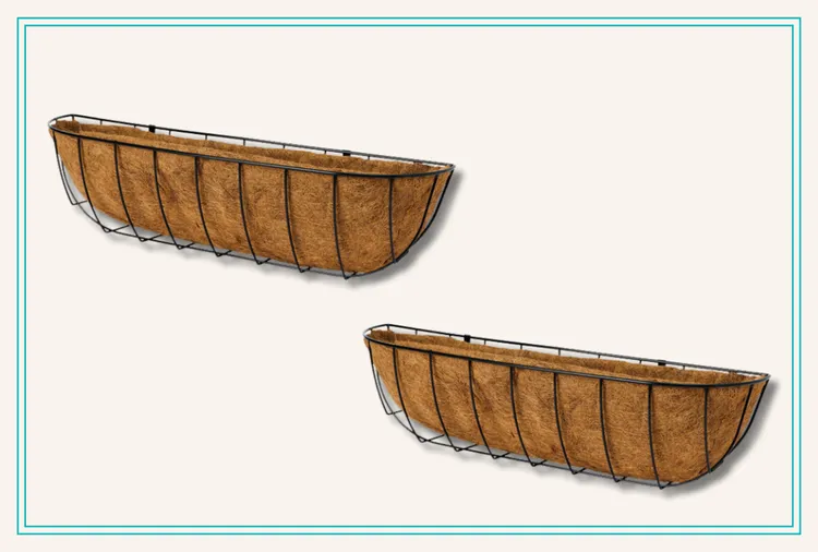 Dress Your Windows in Florals This Spring with This $13 ALDI Trough Planter