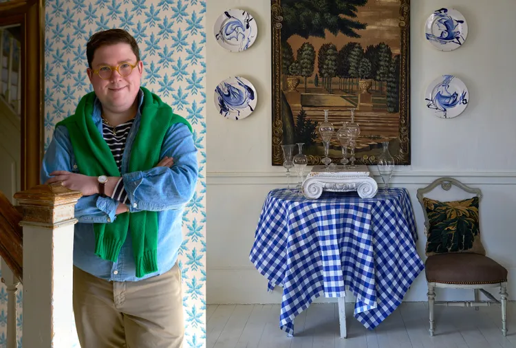 Inside Alexander Widener’s Whimsical Maine Guest Cottage, Where Antiques and Joy Shape the Design
