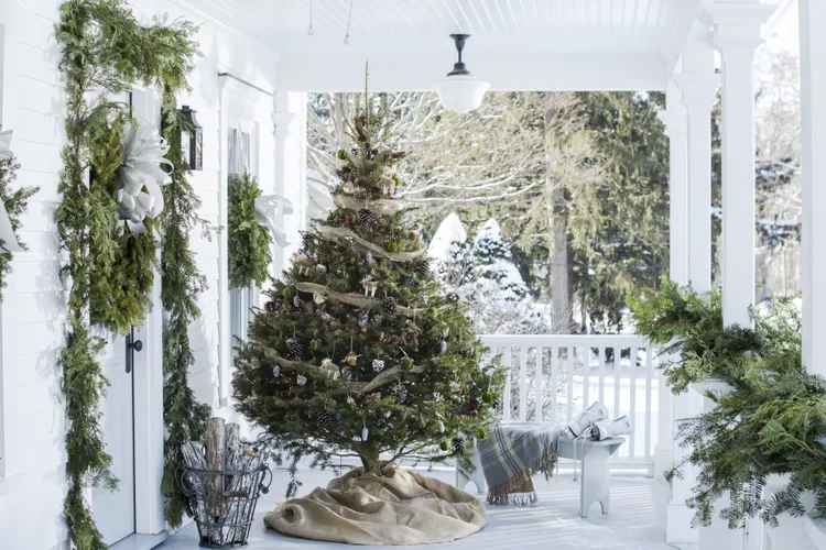 9 Hardiest Types of Greenery for Outdoor Holiday Decor That Will Last All Season