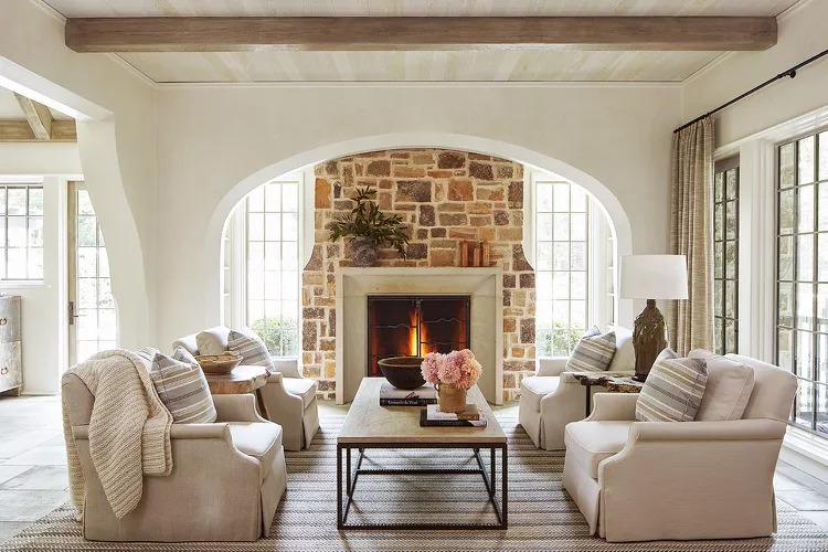Is Limestone or Quartzite Better for a Fireplace Surround? Here's How to Decide