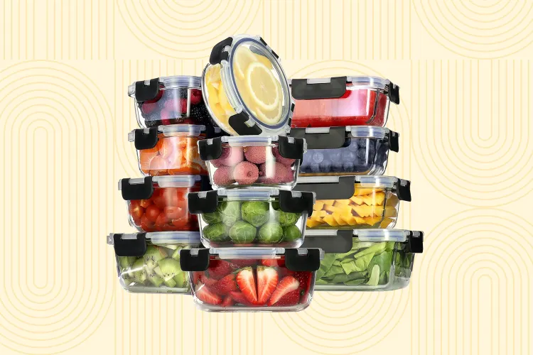 Ditch the Plastic for Good With This 24-Piece Nontoxic Glass Food Storage Container Set—Now Under $40