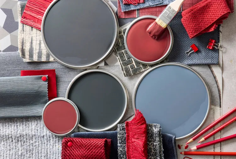 3 Designer-Approved Ways to Nail a Red and Gray Color Scheme