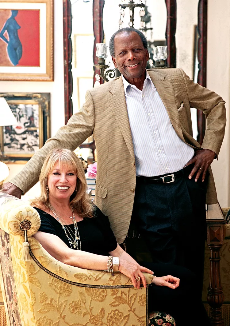 Tour Sidney Poitier’s Former House as Envisioned by His Wife Joanna