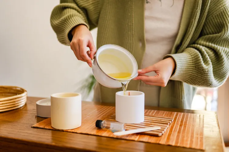 These DIY Wax Cherry Blossoms Add a Soft Spring Touch to Your Home Decor