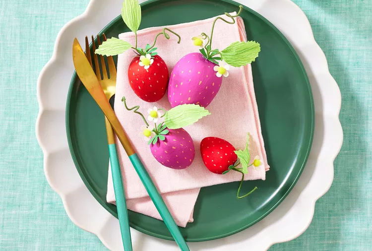 These DIY Strawberry Decorations Are the Cutest Way to Brighten Up Your Spring Look