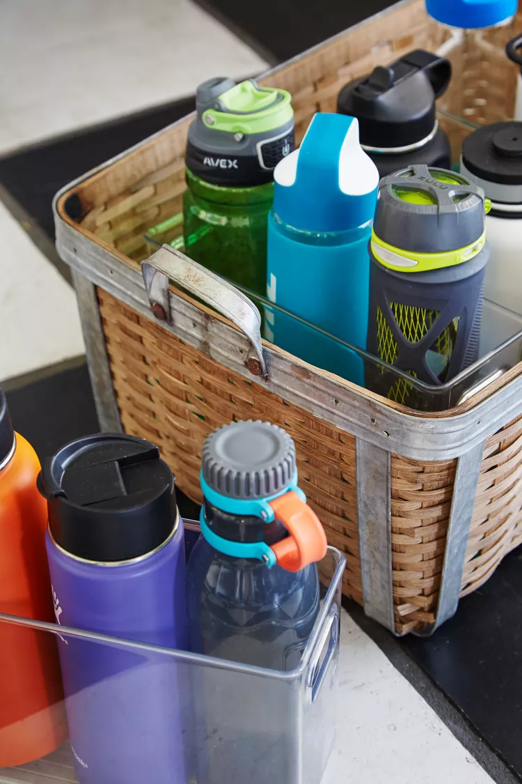 10 Water Bottle Storage Ideas from a Professional Organizer