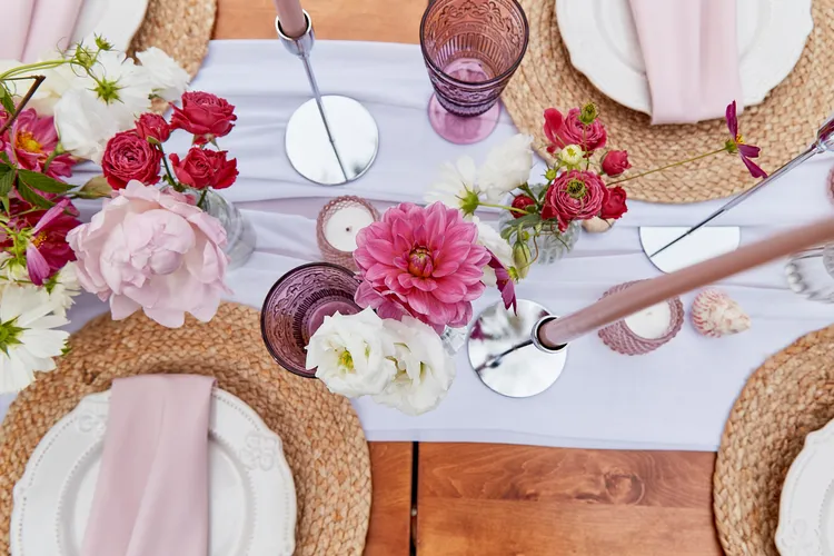 Re-create This Flower-Power Picnic with Bold Patterns and Spring Florals
