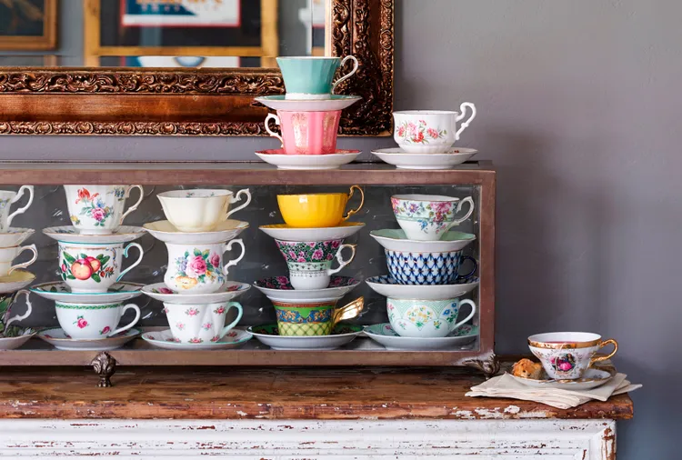 Turn Thrifted Teacups into the Sweetest Mini Planters