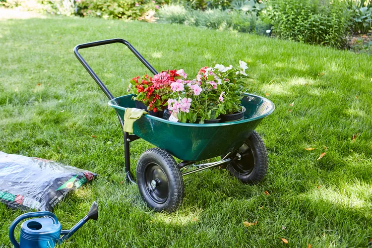 The 7 Best Wheelbarrows for Every Outdoor Project, Tested by BHG