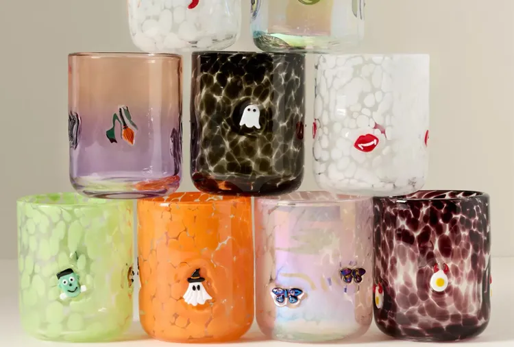 Anthropologie Releases 10 Halloween Icon Glasses Perfect for Spooky Season Sipping