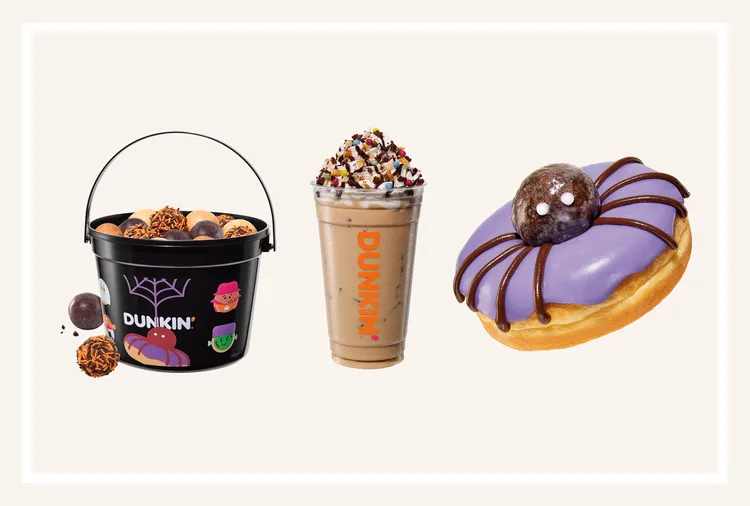 Dunkin’s Halloween Menu Is Back for 2025—Including the Fan-Favorite Spider Donut