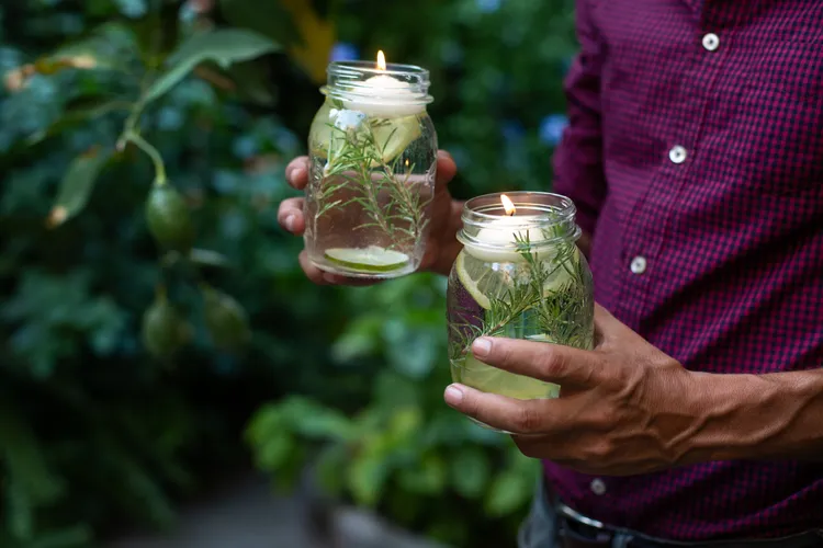 DIY Citronella Jars Will Keep Pesky Mosquitoes at Bay This Summer—Here's How to Make the Stylish Craft
